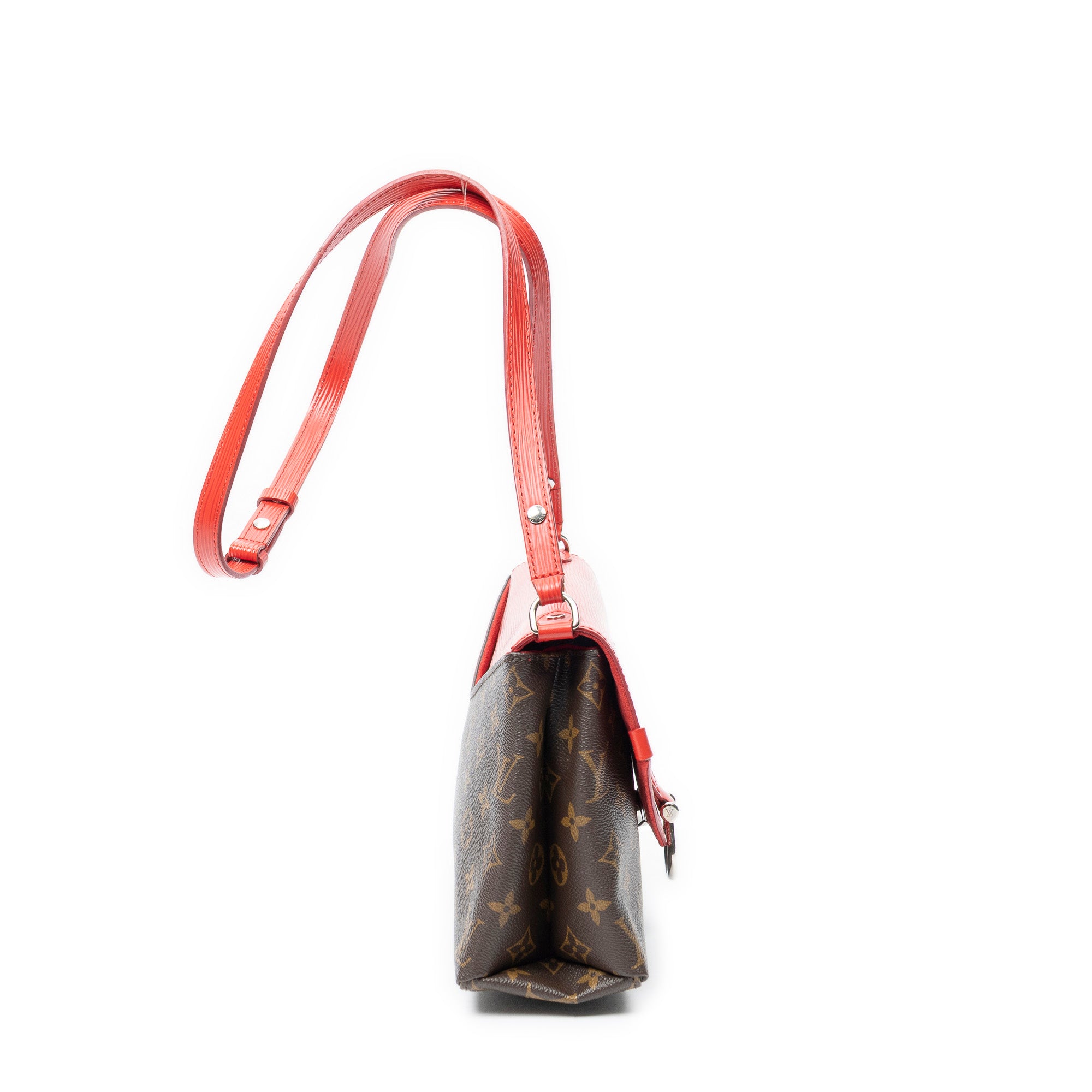 Shoulder Bag Saint Michel Brown Monogram Epi