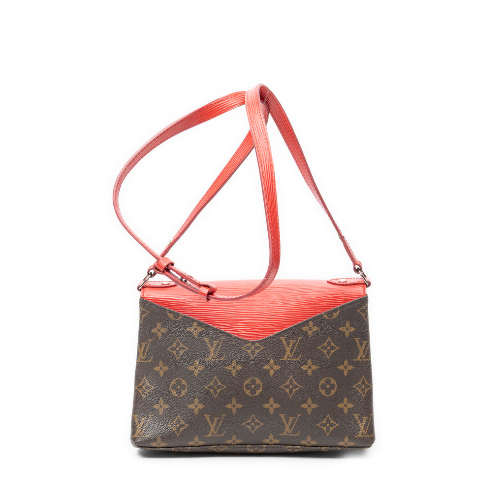 Shoulder Bag Saint Michel Brown Monogram Epi