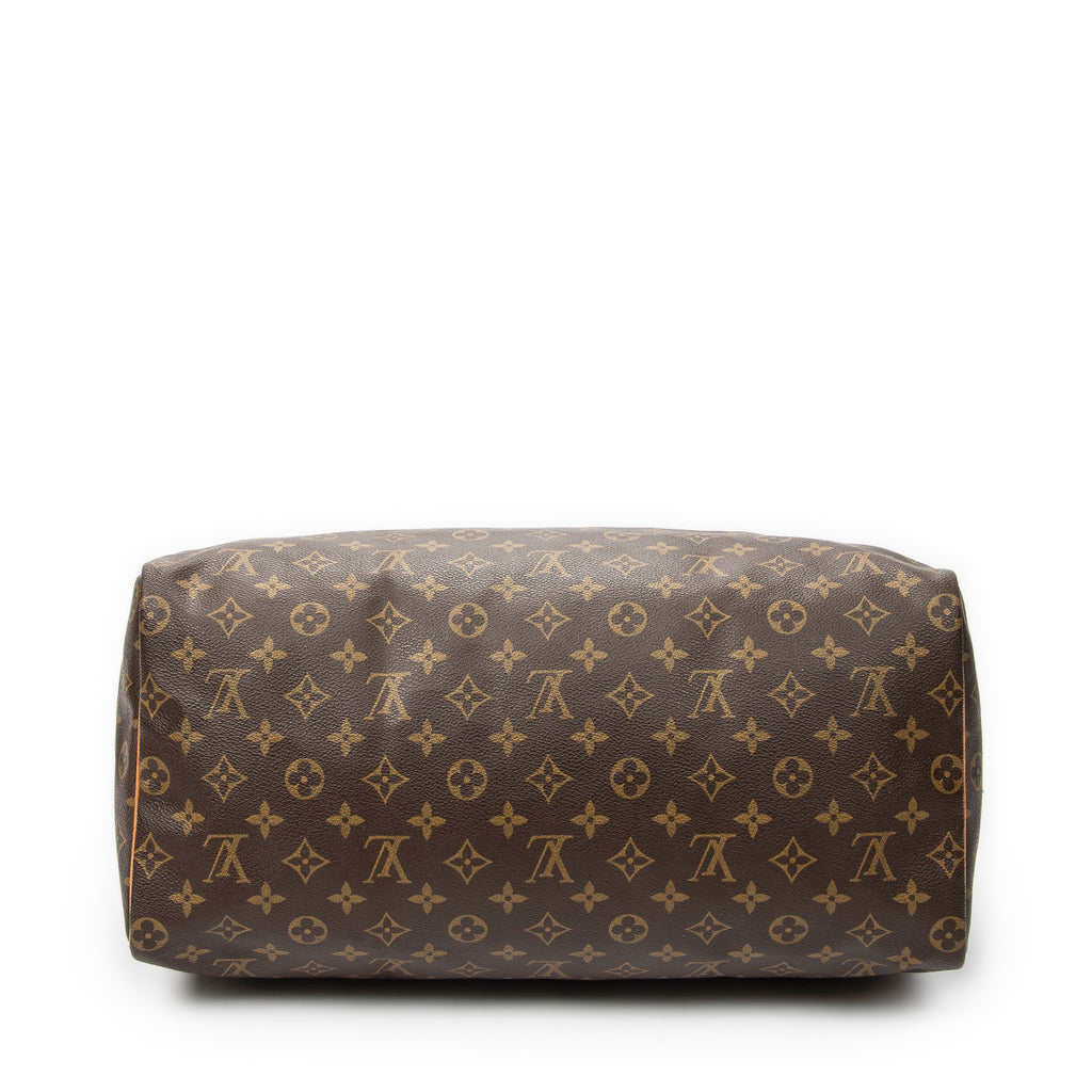 Handbag Speedy 40 Brown Monogram Canvas