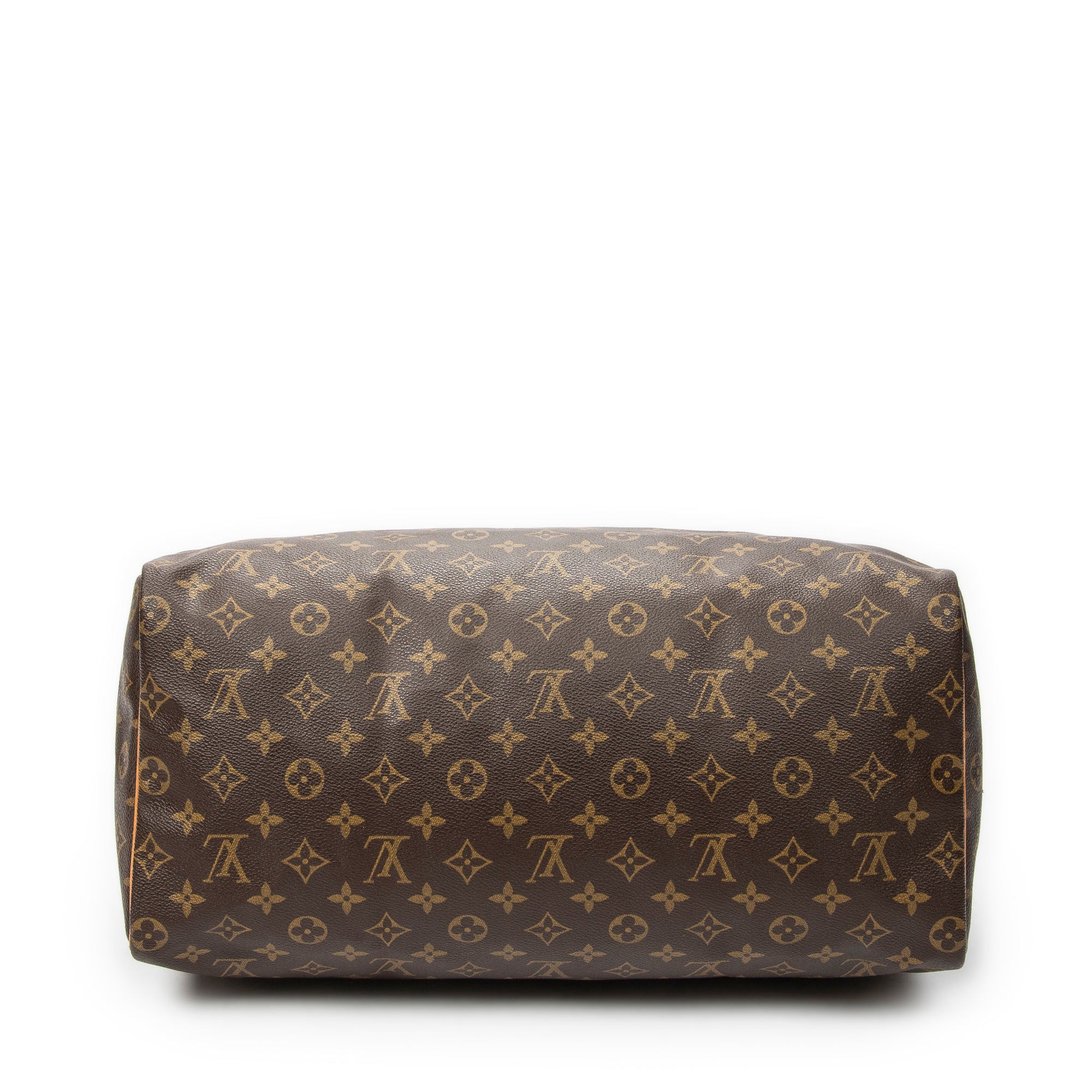 Handbag Speedy 40 Brown Monogram Canvas