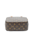Handbag Spontini Brown Monogram Canvas