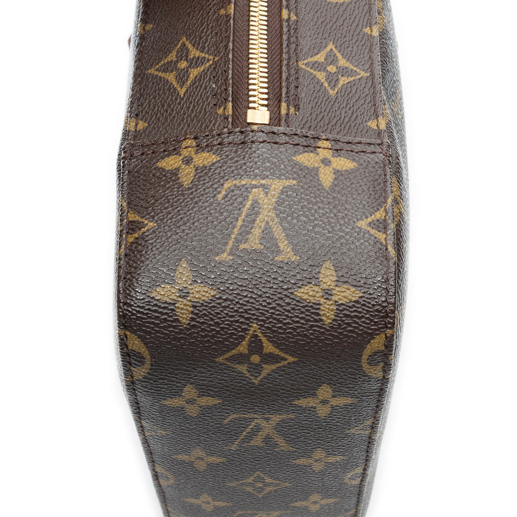 Handbag Spontini Brown Monogram Canvas