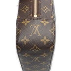 Handbag Spontini Brown Monogram Canvas