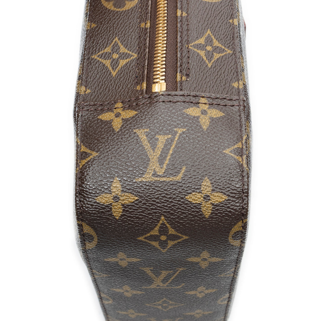 Handbag Spontini Brown Monogram Canvas