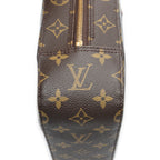 Handbag Spontini Brown Monogram Canvas