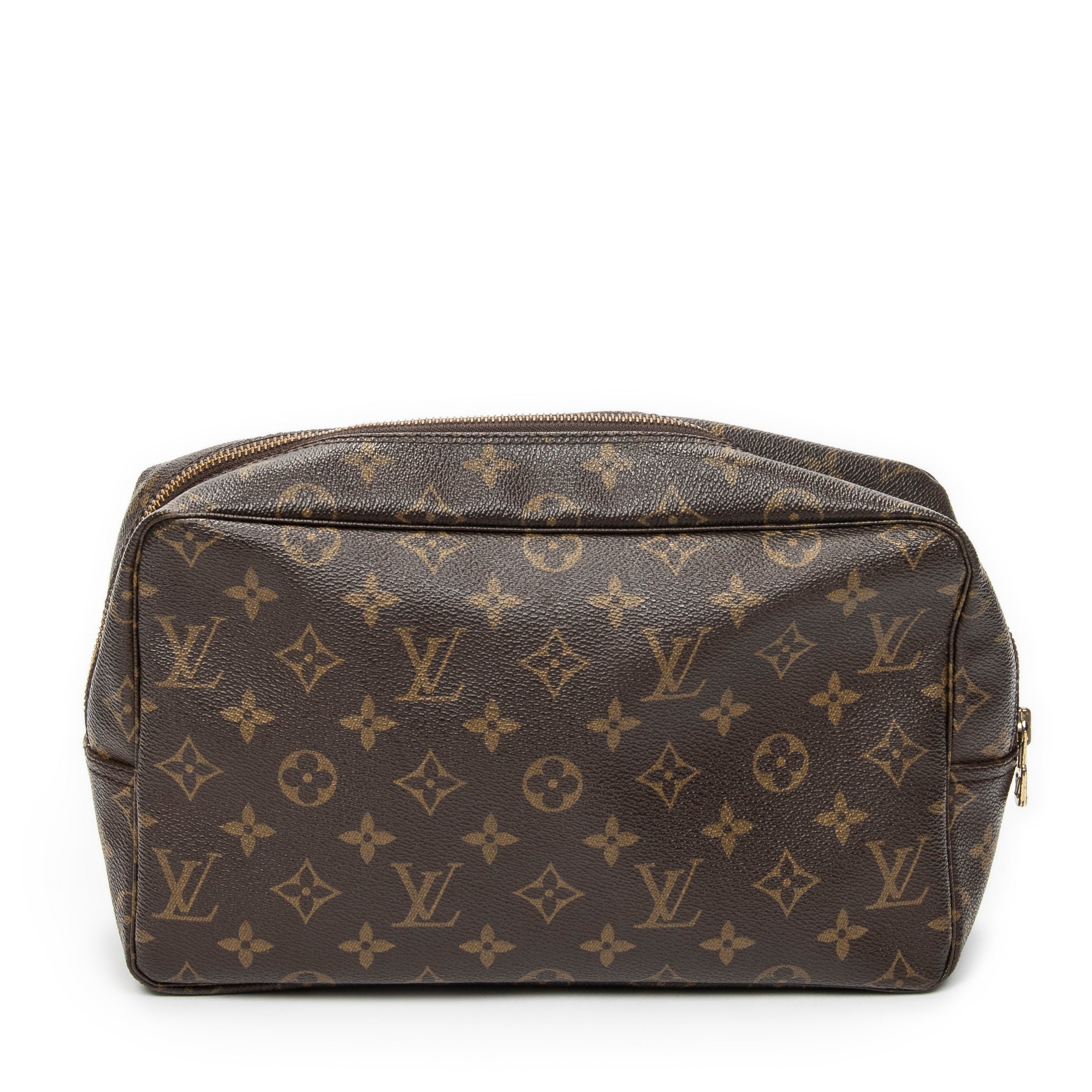 Pouch Toiletry Pouch GM Brown Monogram Canvas