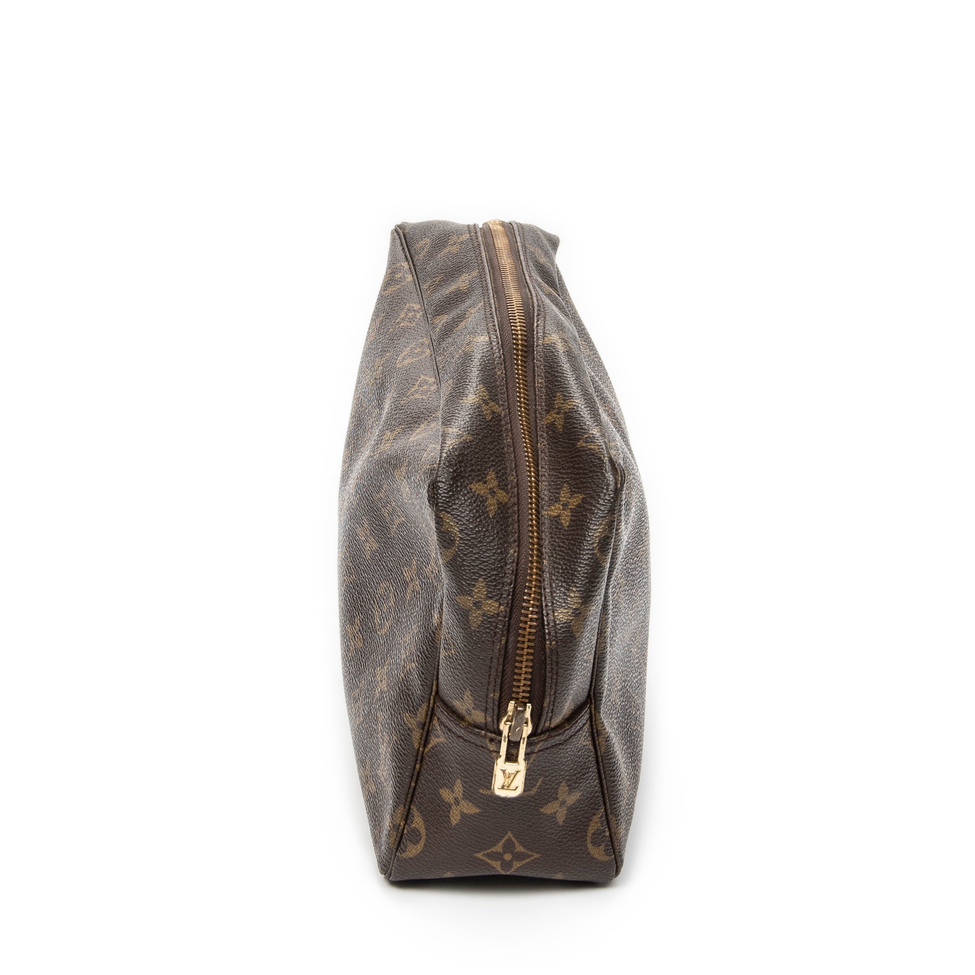 Pouch Toiletry Pouch GM Brown Monogram Canvas