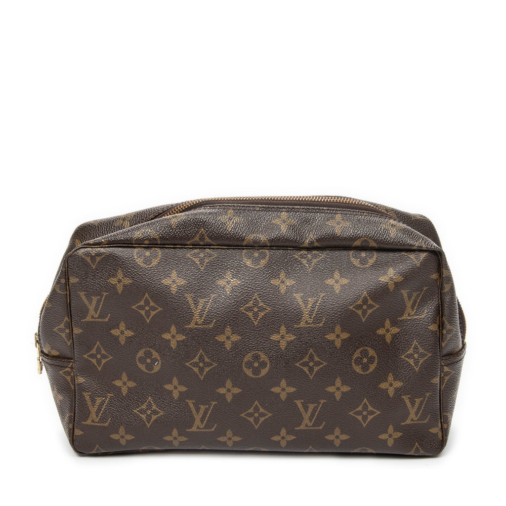 Pouch Toiletry Pouch GM Brown Monogram Canvas