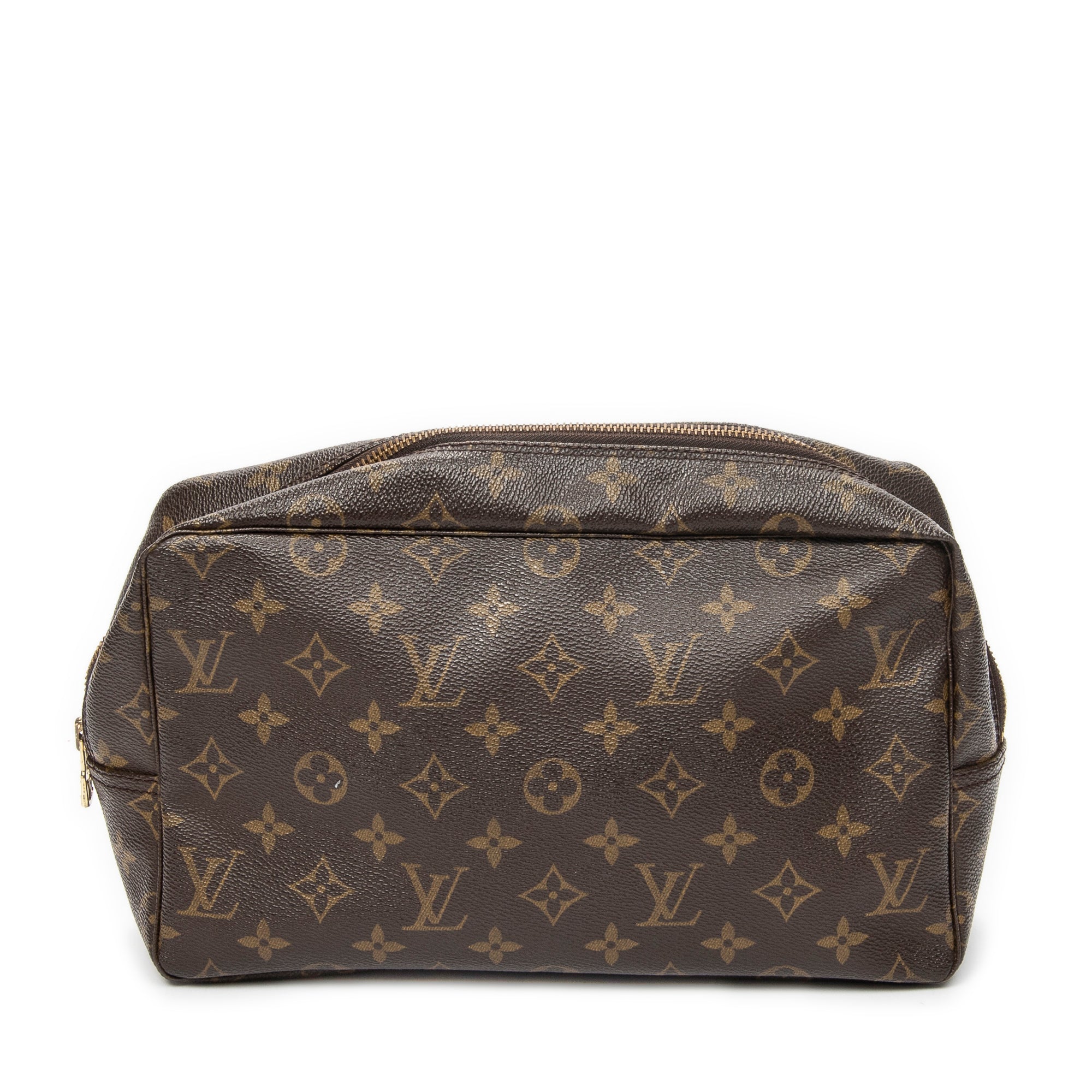 Pouch Toiletry Pouch GM Brown Monogram Canvas