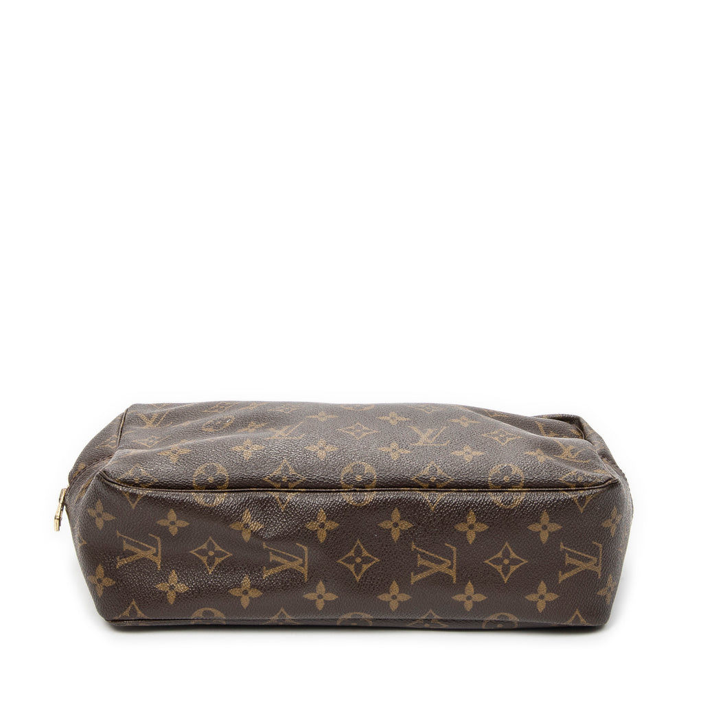 Pouch Toiletry Pouch GM Brown Monogram Canvas