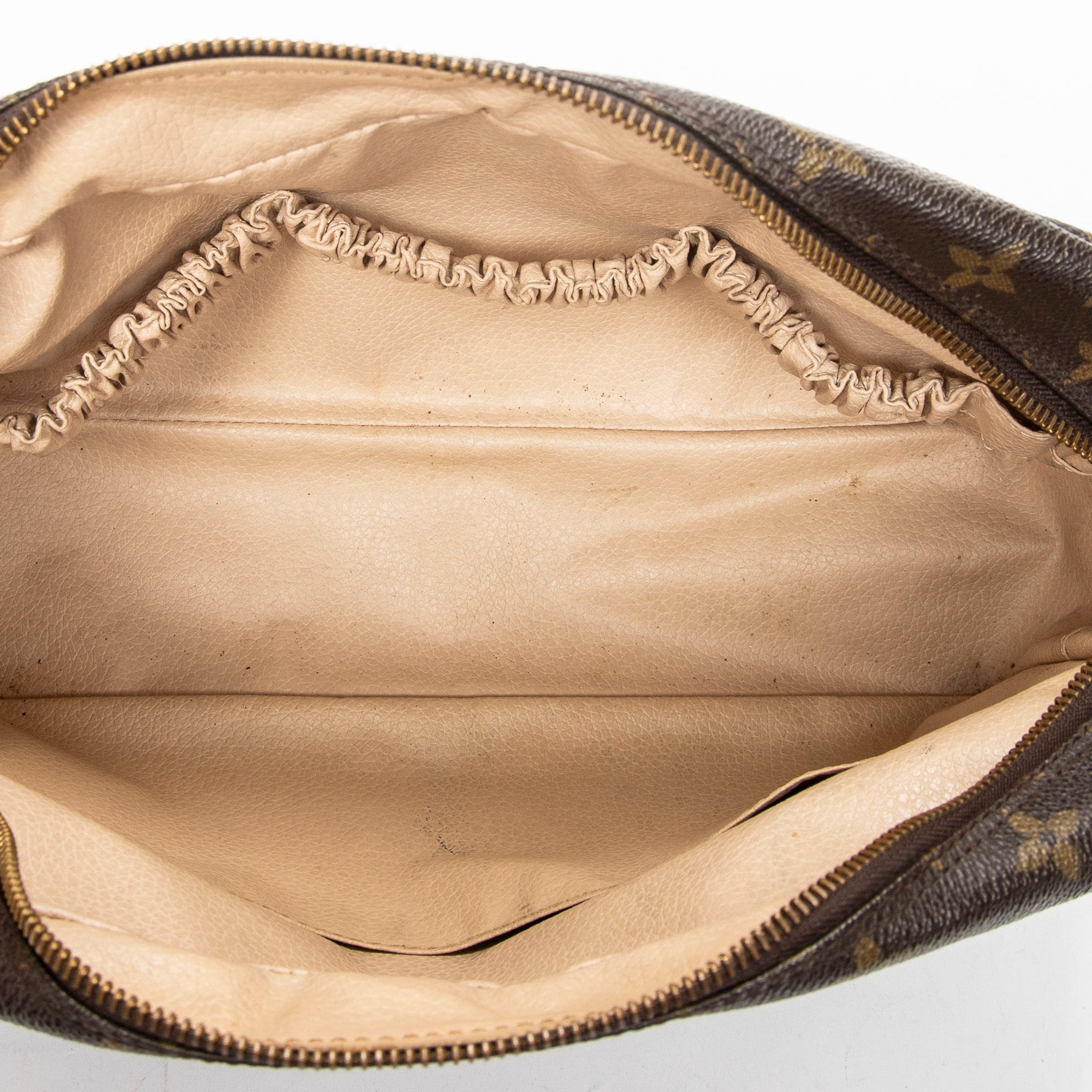 Pouch Toiletry Pouch GM Brown Monogram Canvas