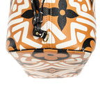 Shoulder Bag Neverfull MM Orange Monogram Giant Crafty