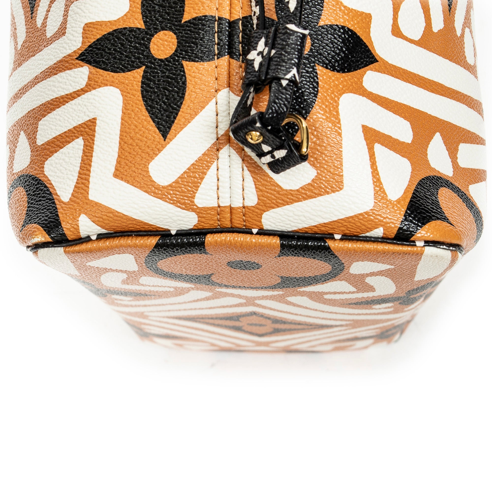 Shoulder Bag Neverfull MM Orange Monogram Giant Crafty