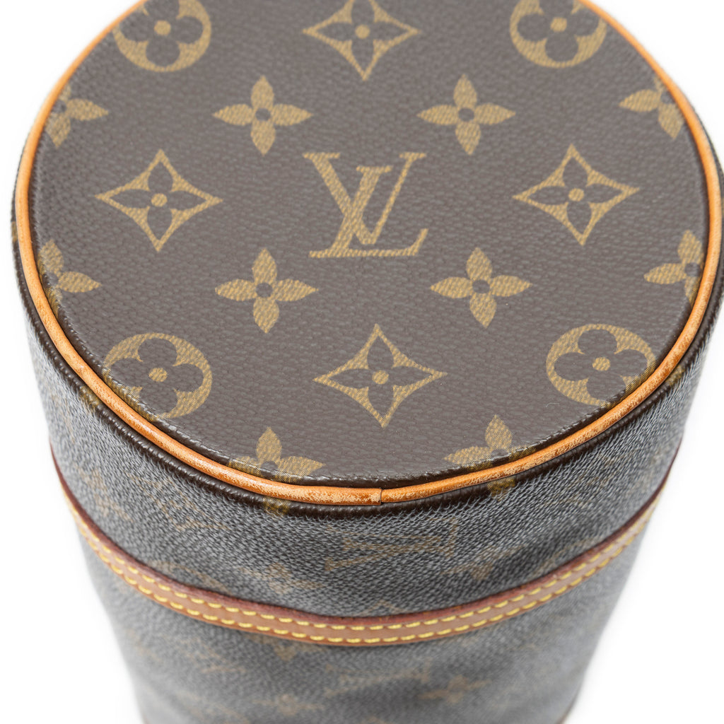 Handbag Papillon 26 Brown Monogram Canvas