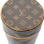 Handbag Papillon 26 Brown Monogram Canvas