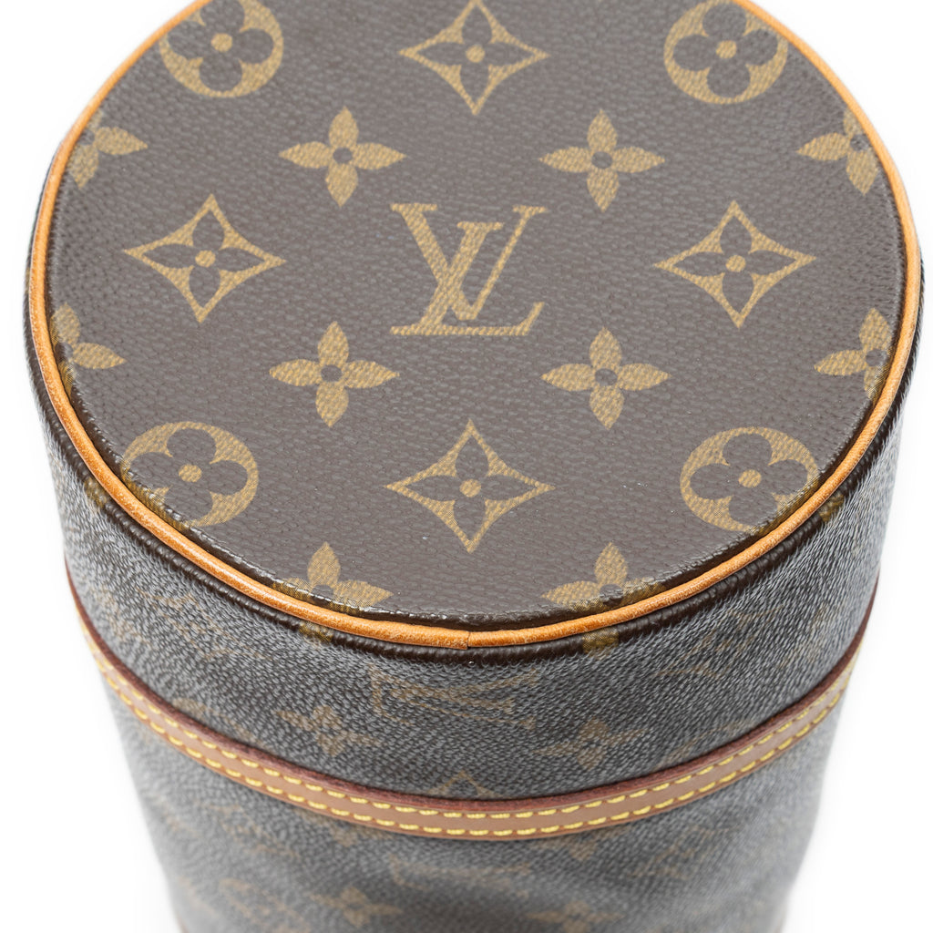 Handbag Papillon 26 Brown Monogram Canvas