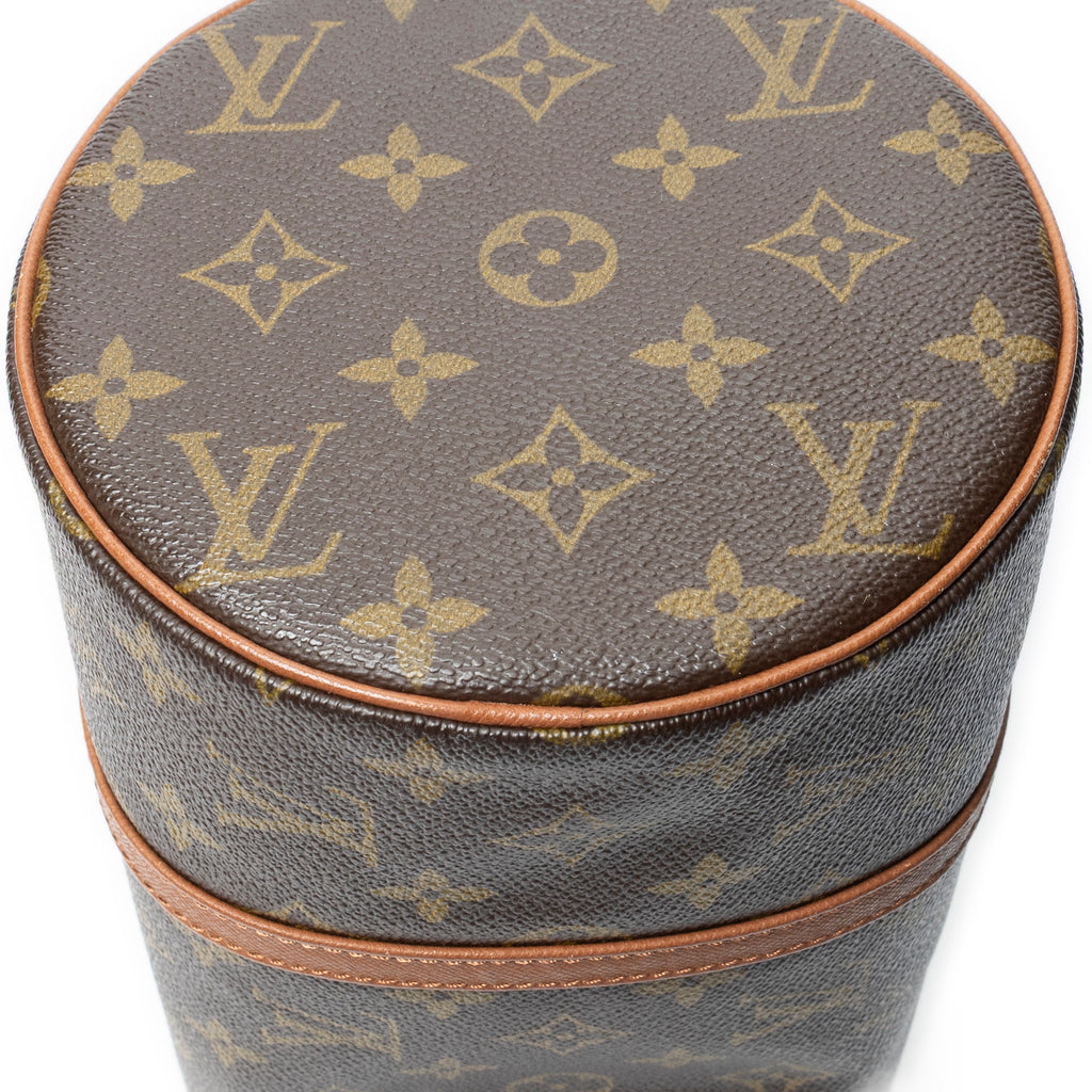 Handbag Papillon 30 Brown Monogram Canvas