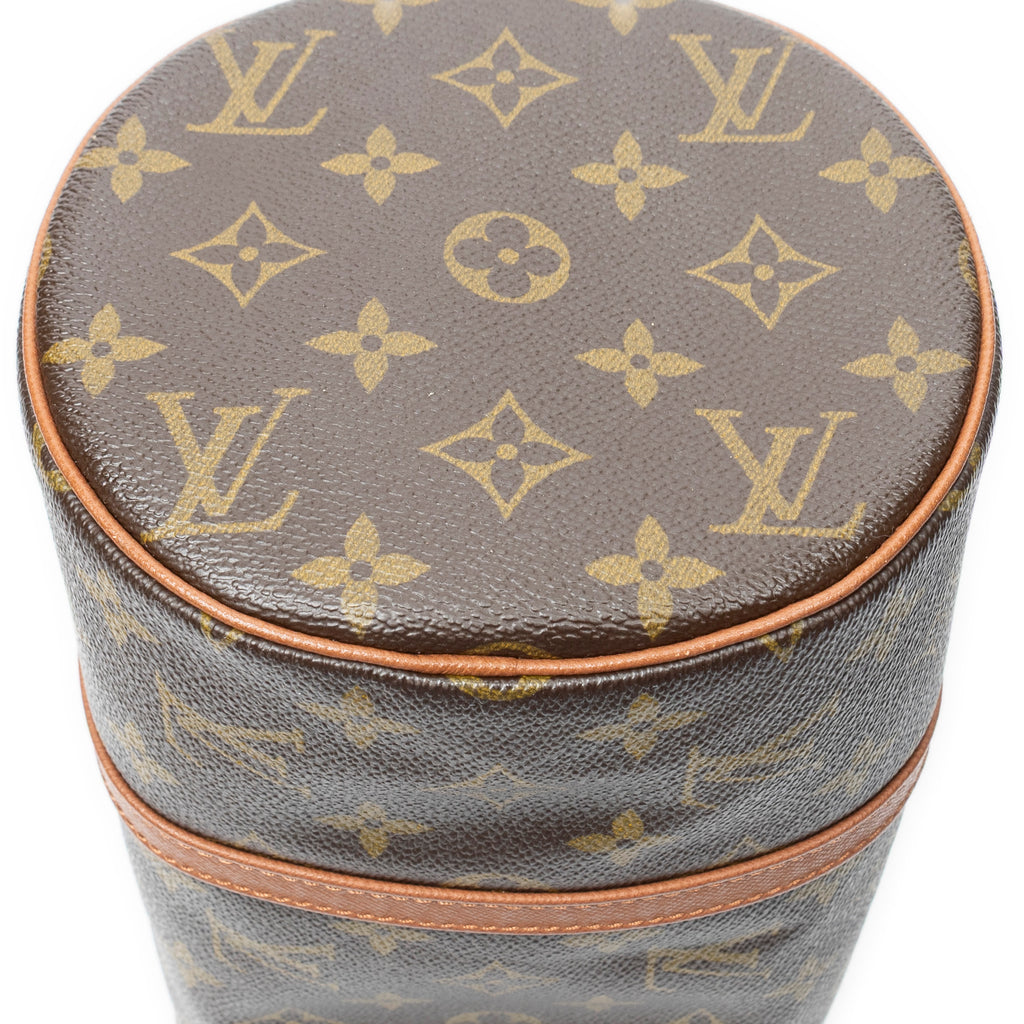 Handbag Papillon 30 Brown Monogram Canvas