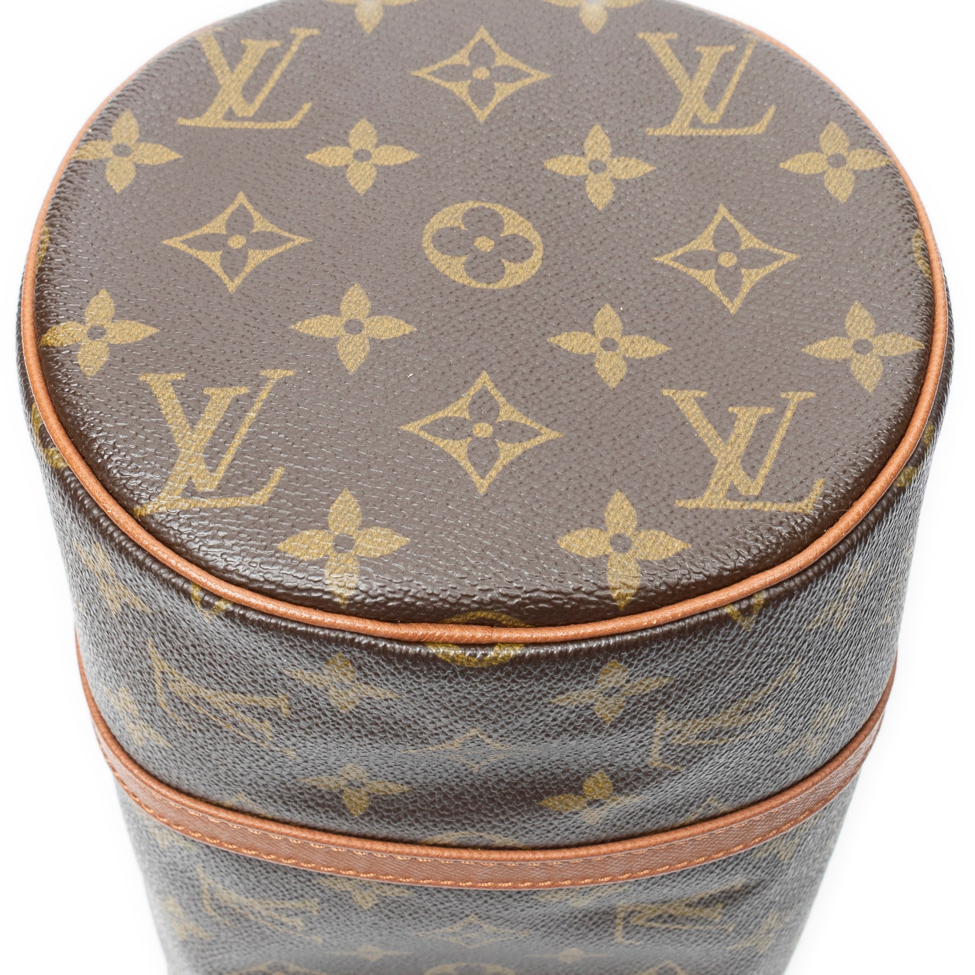 Handbag Papillon 30 Brown Monogram Canvas