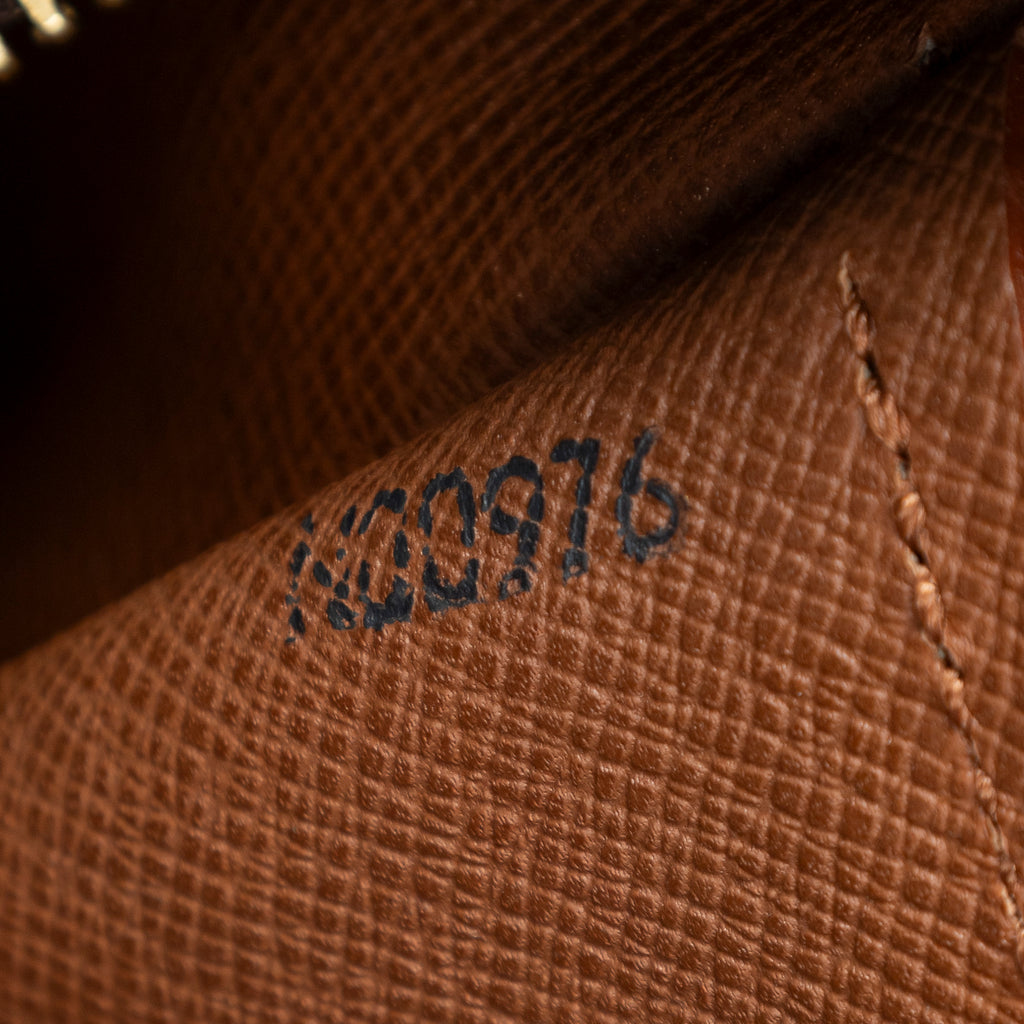Handbag Papillon 30 Brown Monogram Canvas