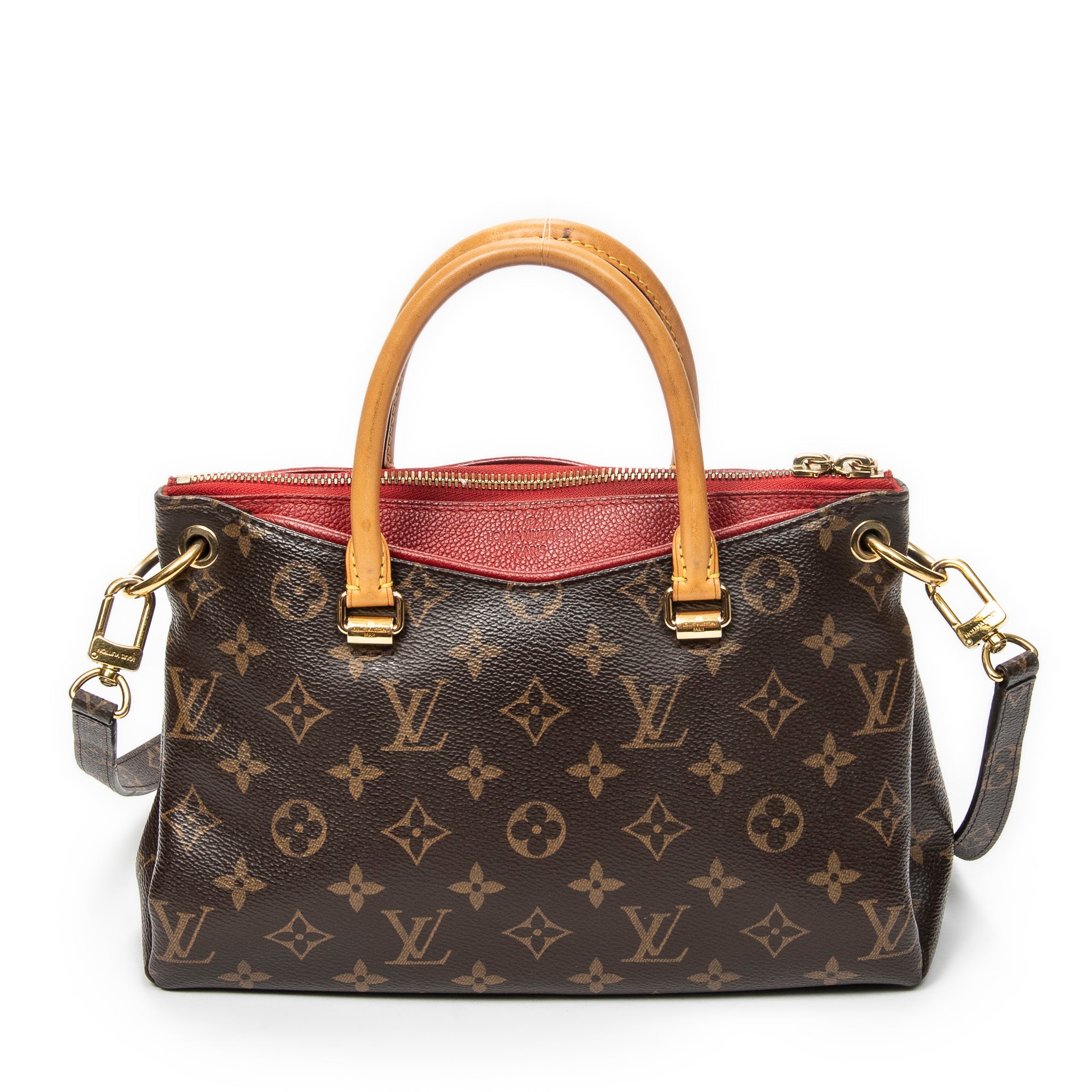 Shoulder Bag Pallas PM Brown Monogram Canvas