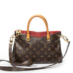 Shoulder Bag Pallas PM Brown Monogram Canvas