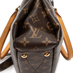 Shoulder Bag Pallas PM Brown Monogram Canvas