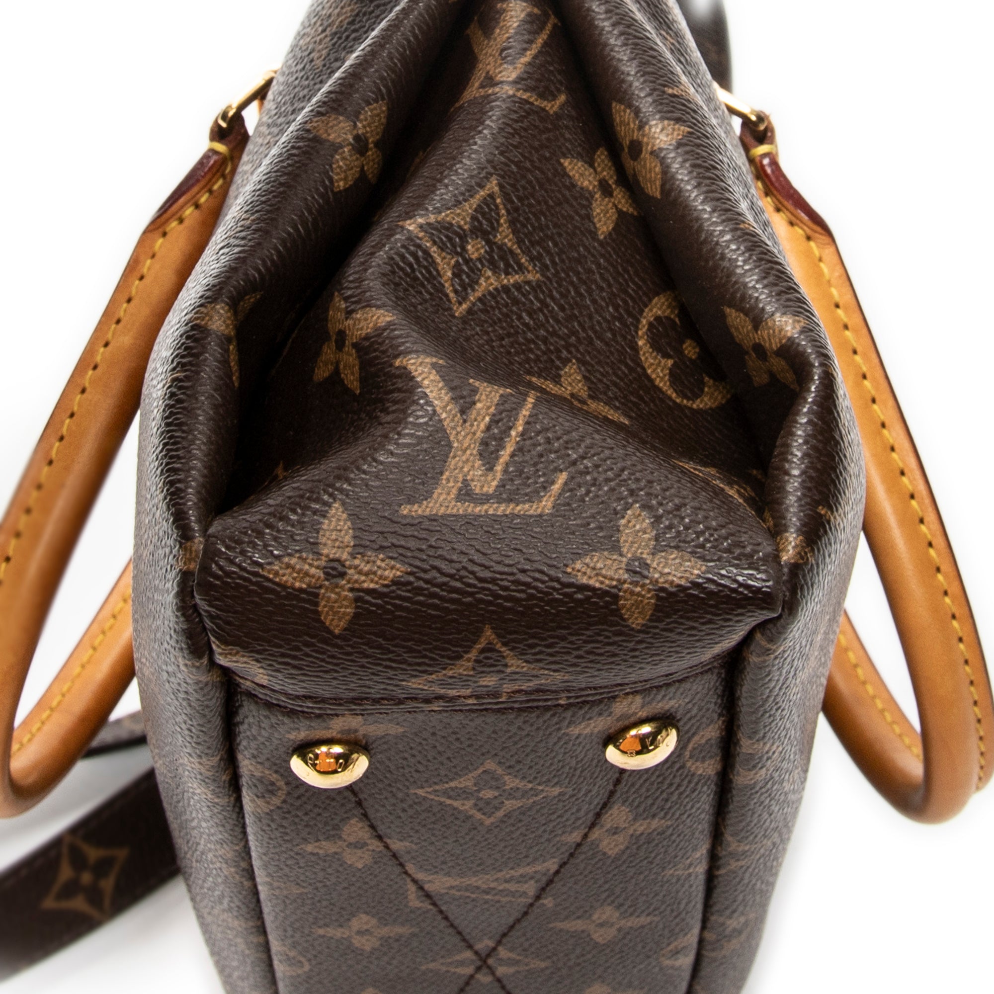 Shoulder Bag Pallas PM Brown Monogram Canvas