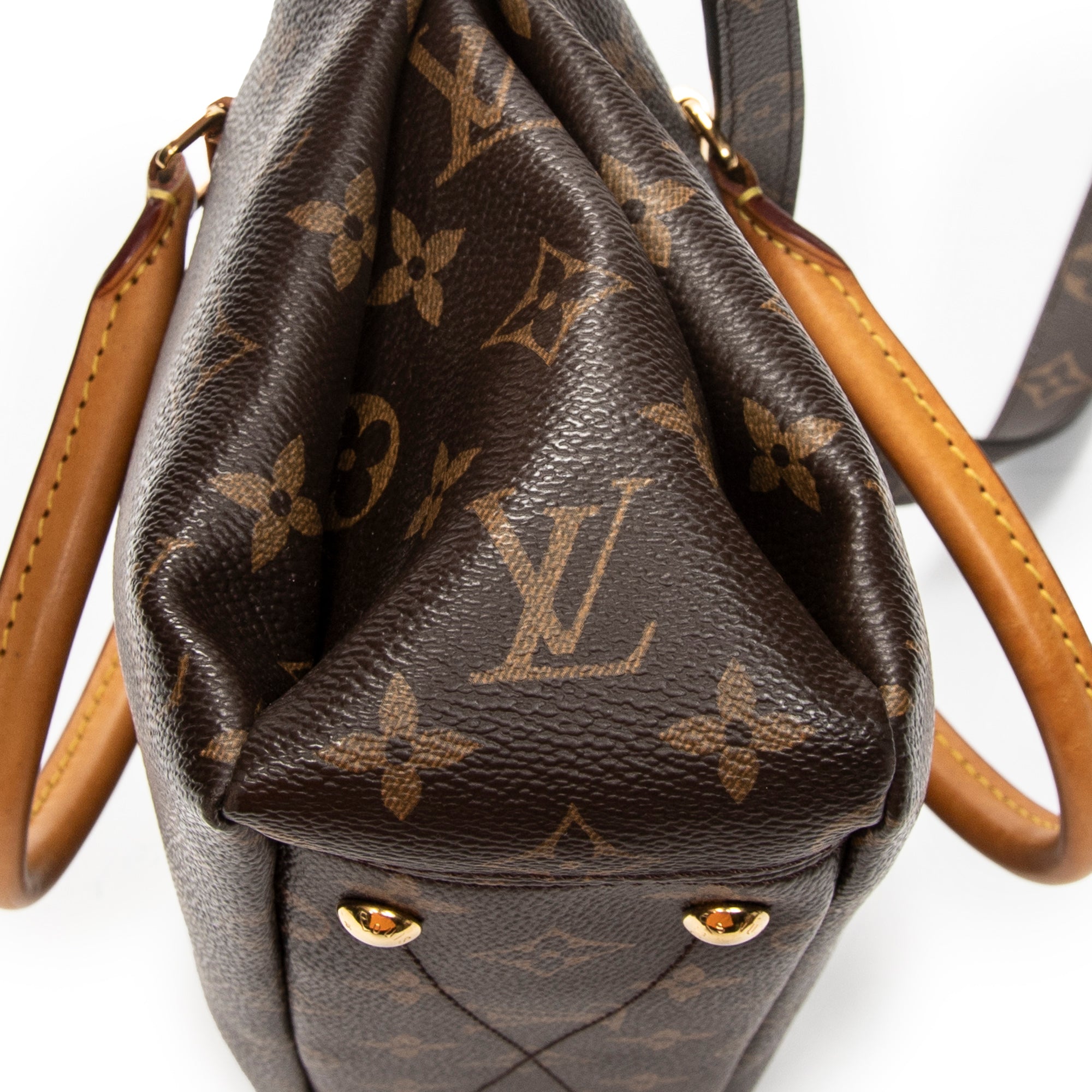 Shoulder Bag Pallas PM Brown Monogram Canvas