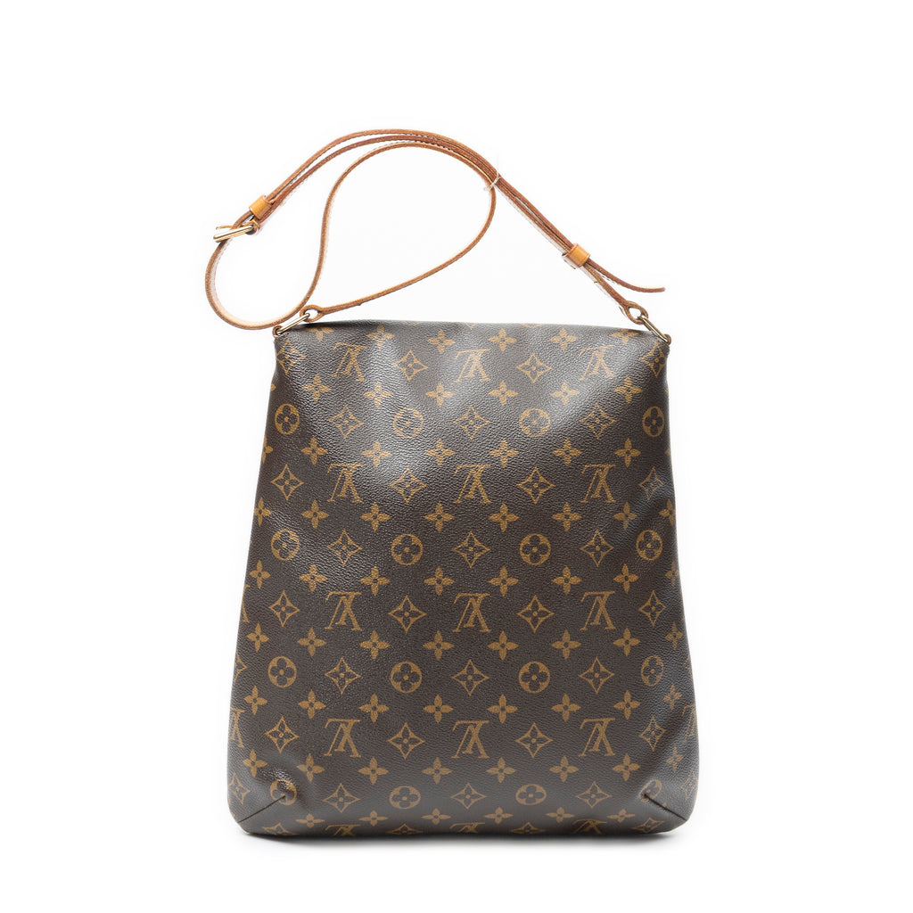 Shoulder Bag Musette Brown Monogram Canvas