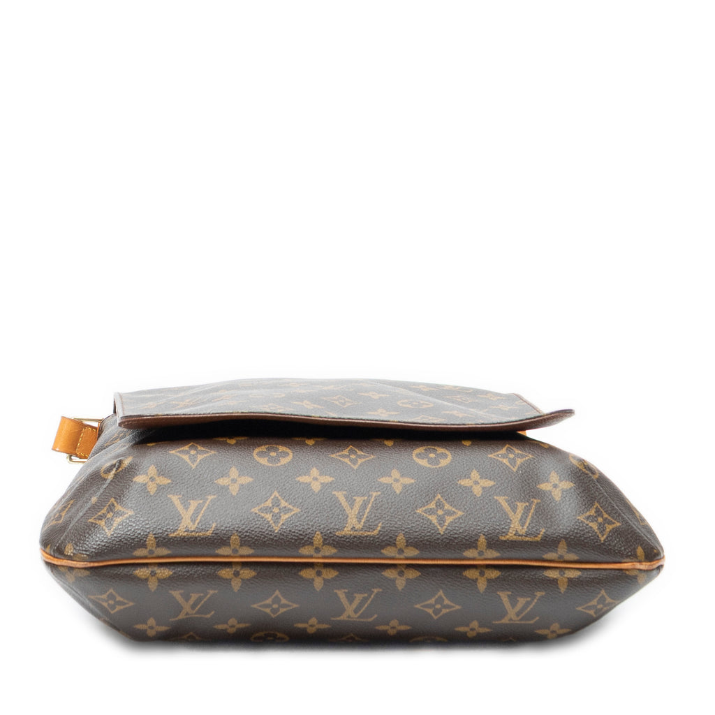 Shoulder Bag Musette Brown Monogram Canvas
