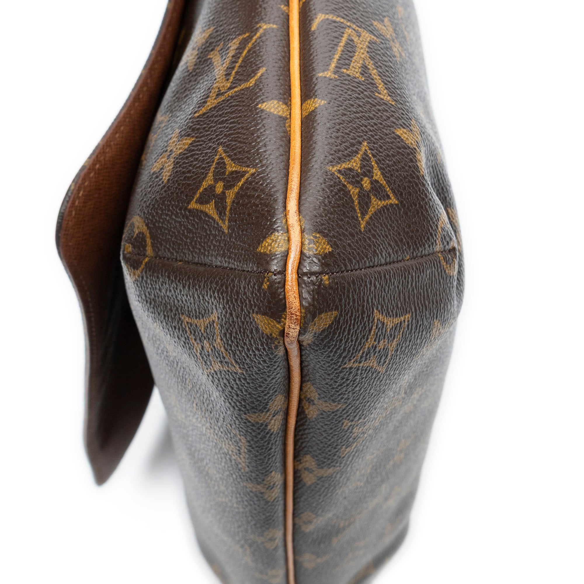 Shoulder Bag Musette Brown Monogram Canvas