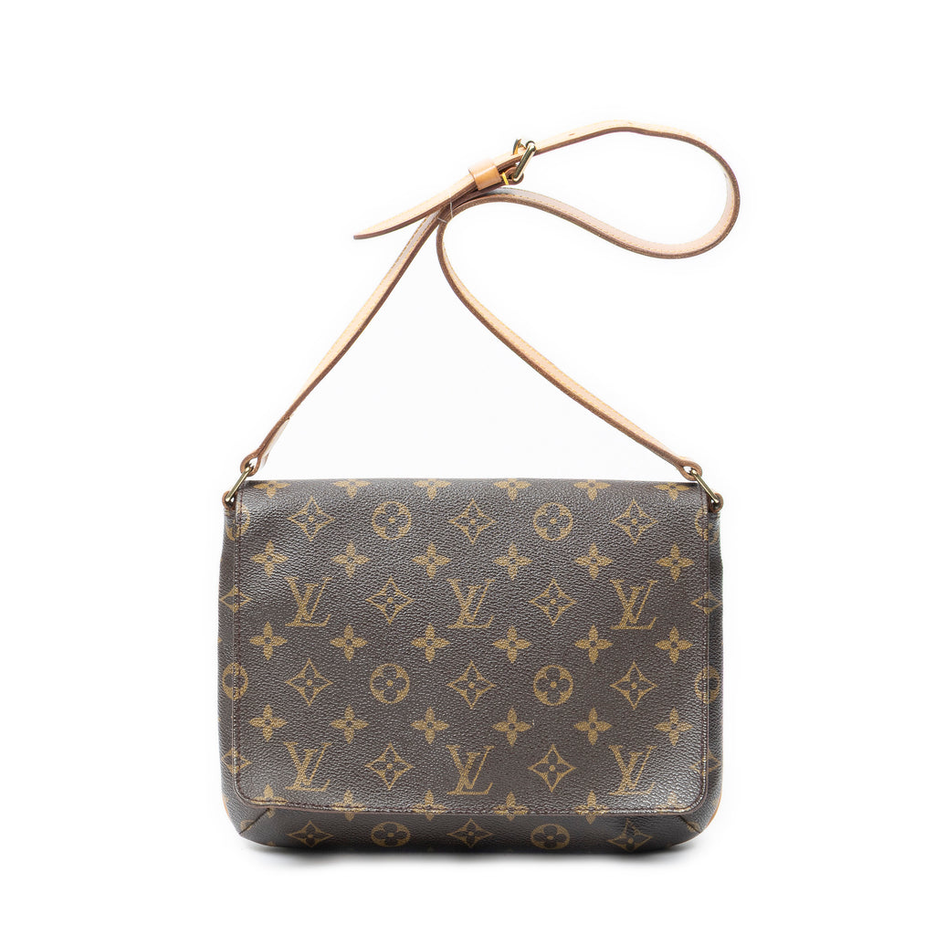 Shoulder Bag Musette Tango Brown Monogram Canvas