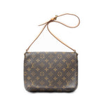 Shoulder Bag Musette Tango Brown Monogram Canvas