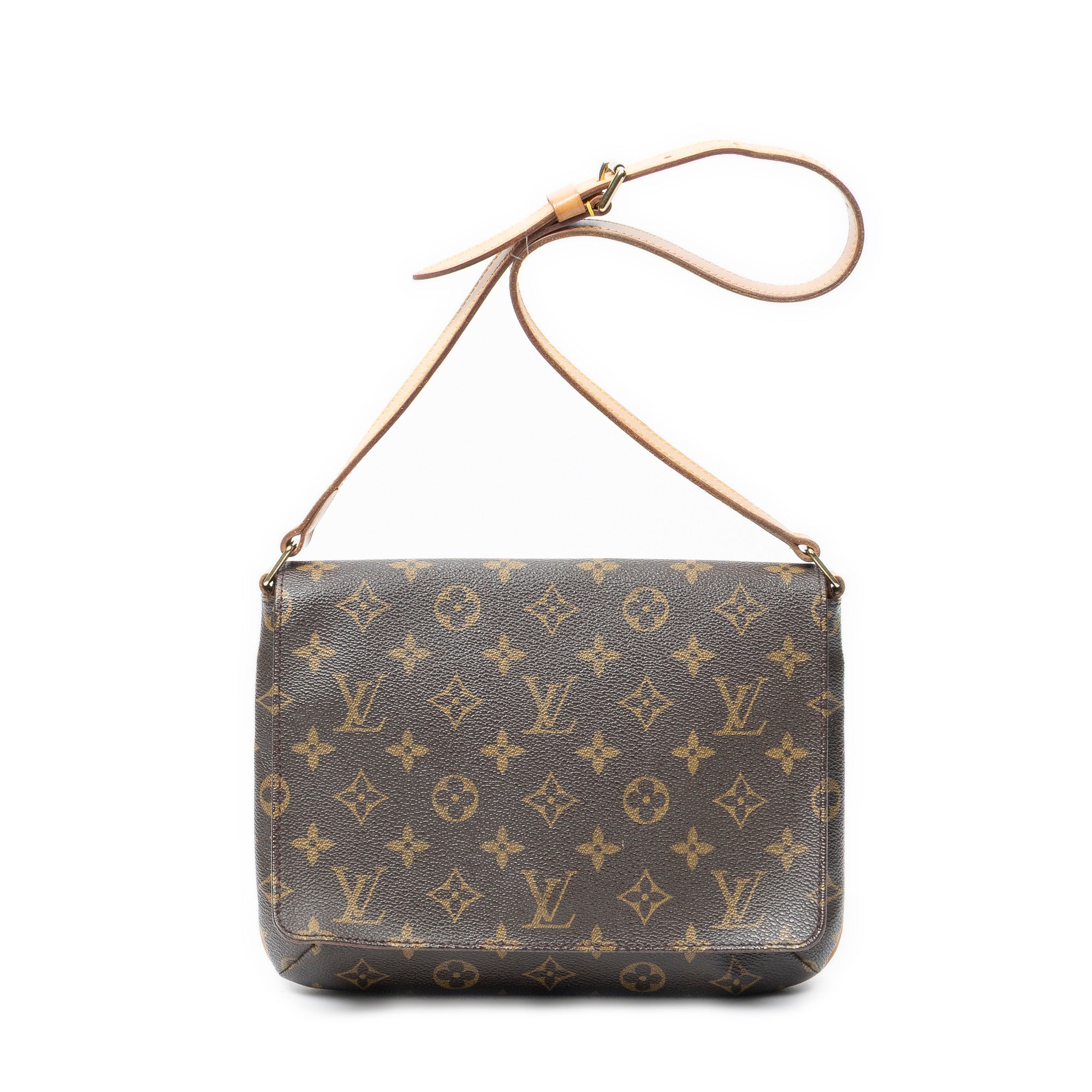 Shoulder Bag Musette Tango Brown Monogram Canvas