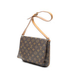 Shoulder Bag Musette Tango Brown Monogram Canvas