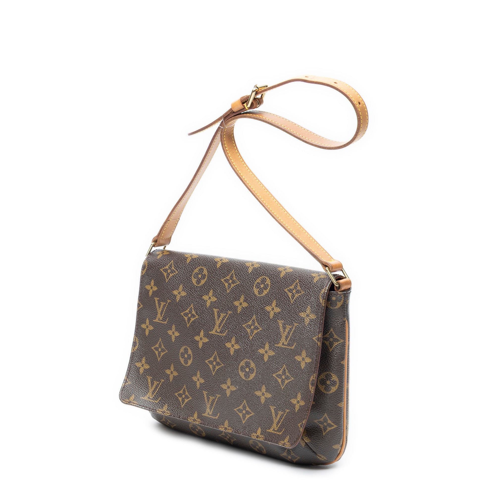 Shoulder Bag Musette Tango Brown Monogram Canvas