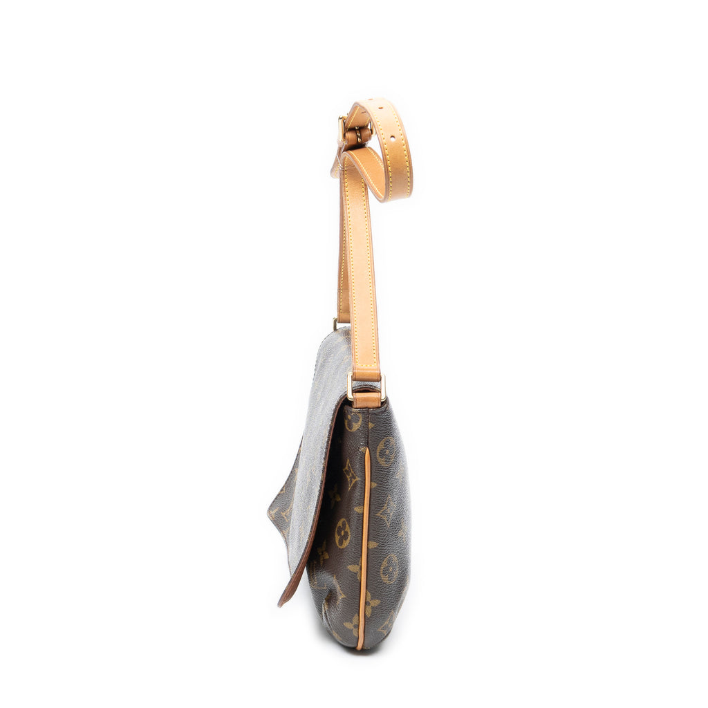 Shoulder Bag Musette Tango Brown Monogram Canvas