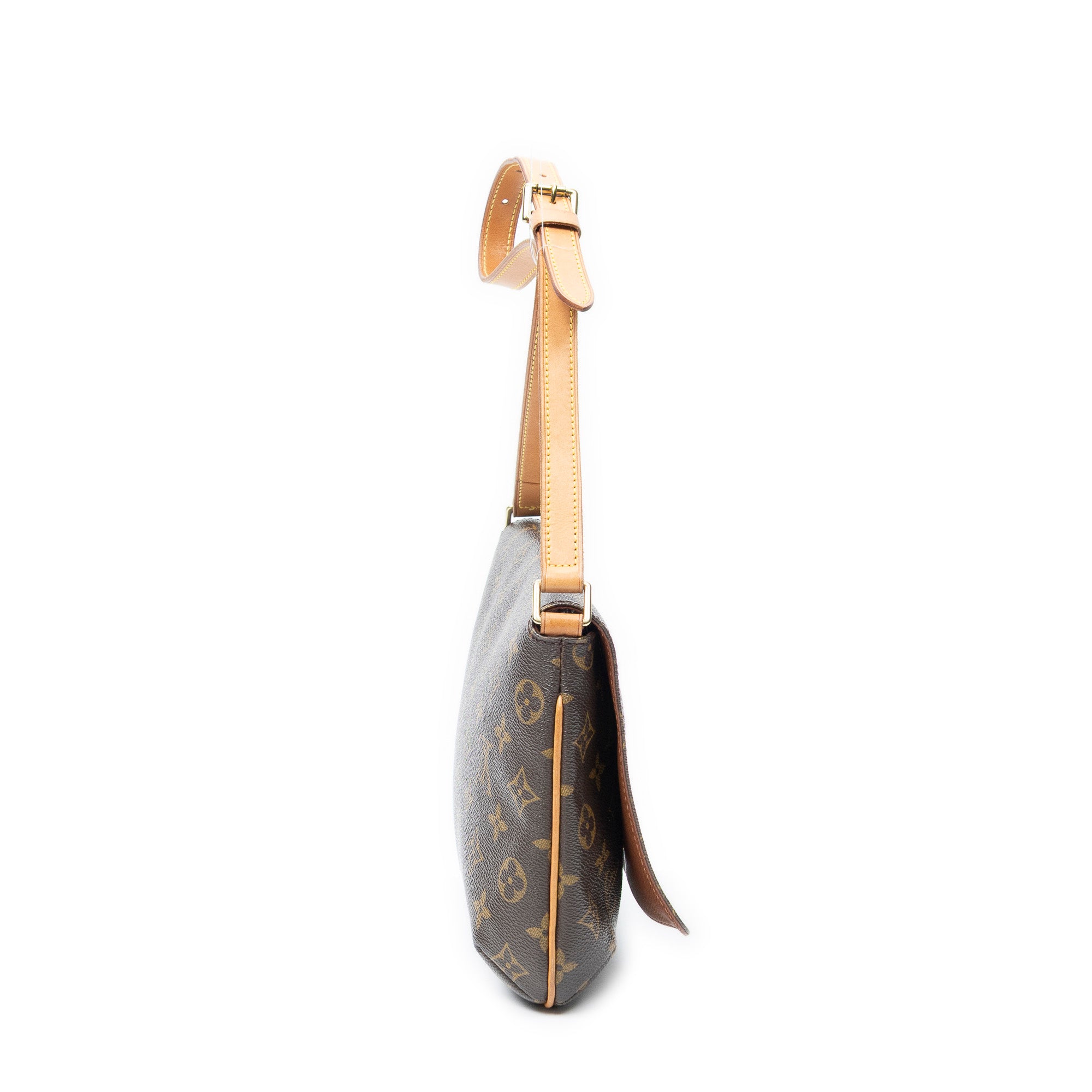 Shoulder Bag Musette Tango Brown Monogram Canvas
