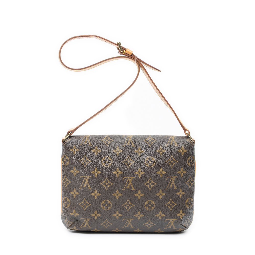 Shoulder Bag Musette Tango Brown Monogram Canvas