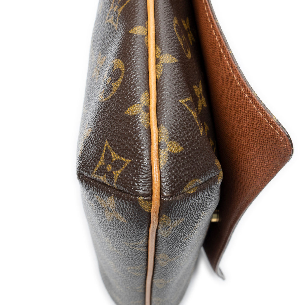 Shoulder Bag Musette Tango Brown Monogram Canvas