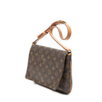 Shoulder Bag Musette Tango Brown Monogram Canvas