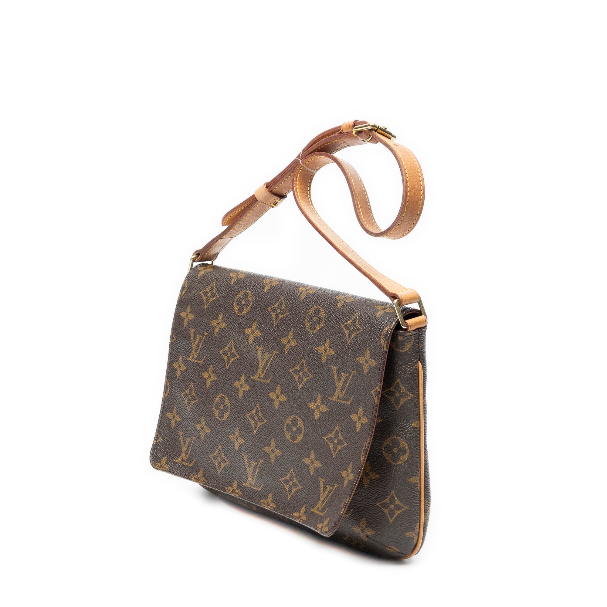Shoulder Bag Musette Tango Brown Monogram Canvas