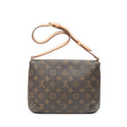 Shoulder Bag Musette Tango Brown Monogram Canvas