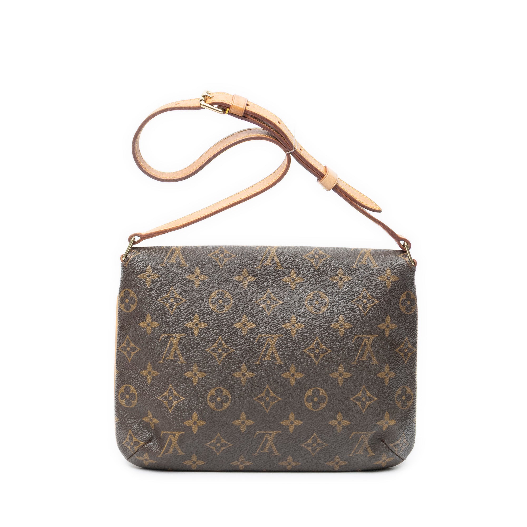 Shoulder Bag Musette Tango Brown Monogram Canvas