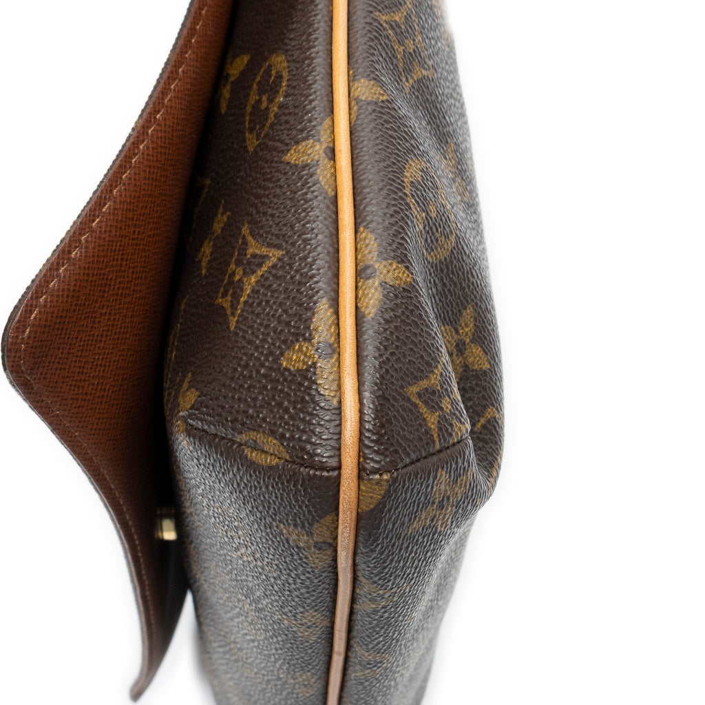 Shoulder Bag Musette Tango Brown Monogram Canvas