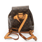 Backpack Montsouris MM Brown Monogram Canvas