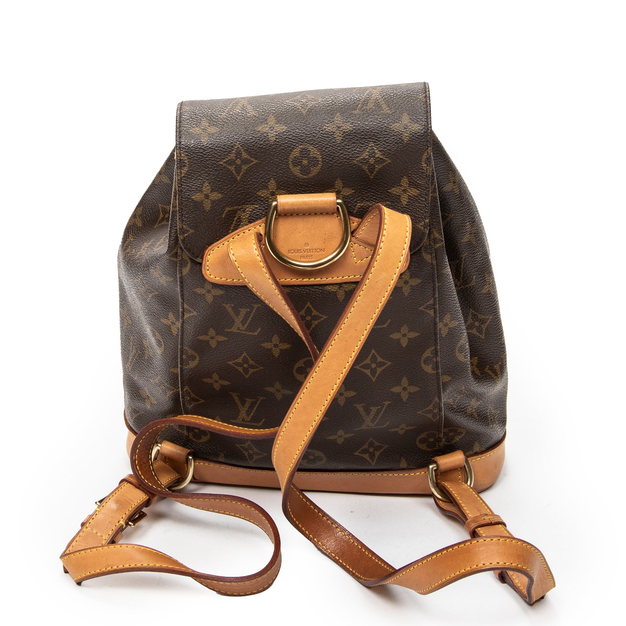 Backpack Montsouris MM Brown Monogram Canvas