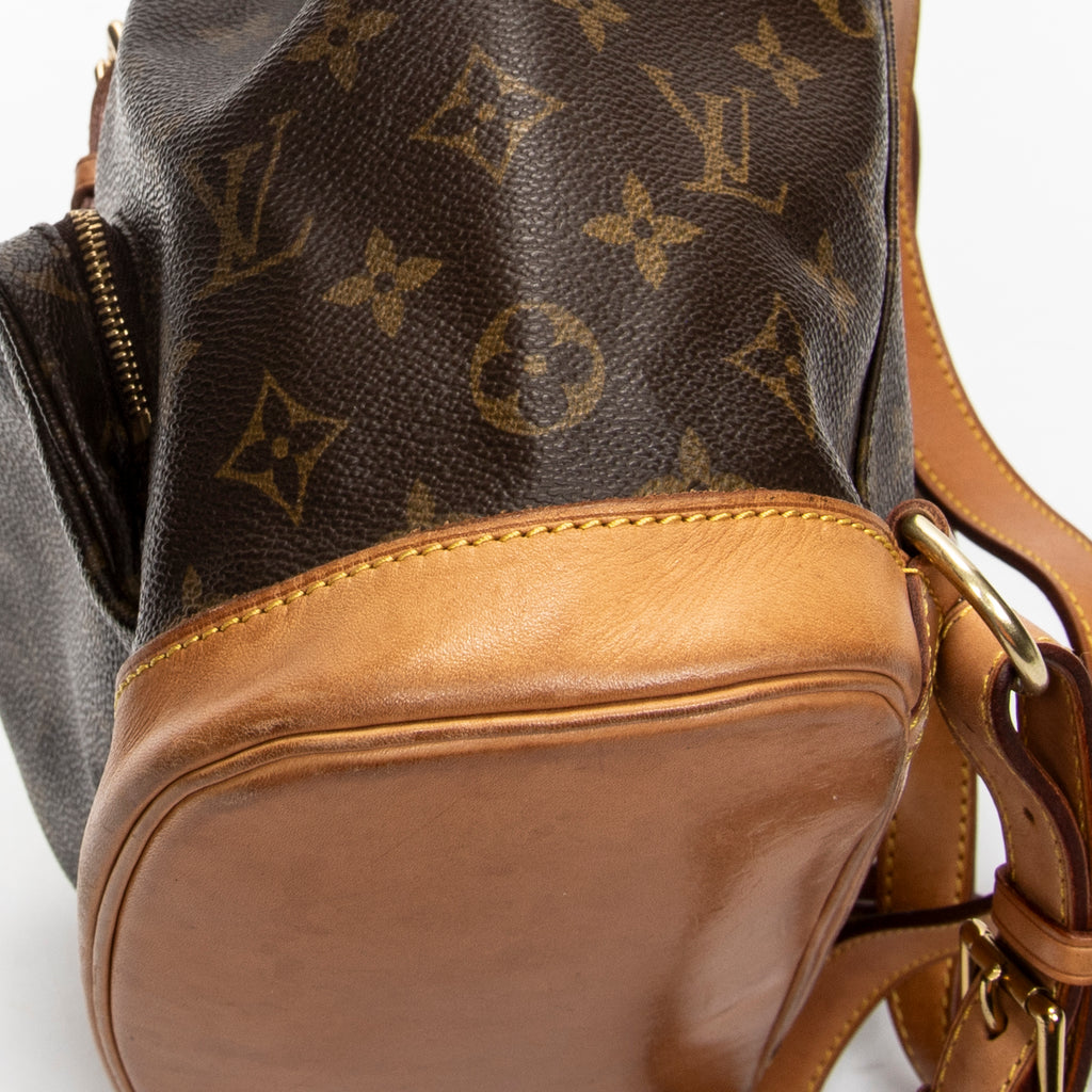 Backpack Montsouris MM Brown Monogram Canvas
