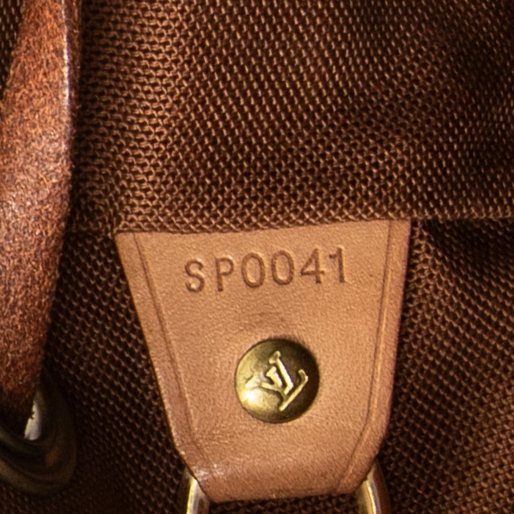 Backpack Montsouris MM Brown Monogram Canvas